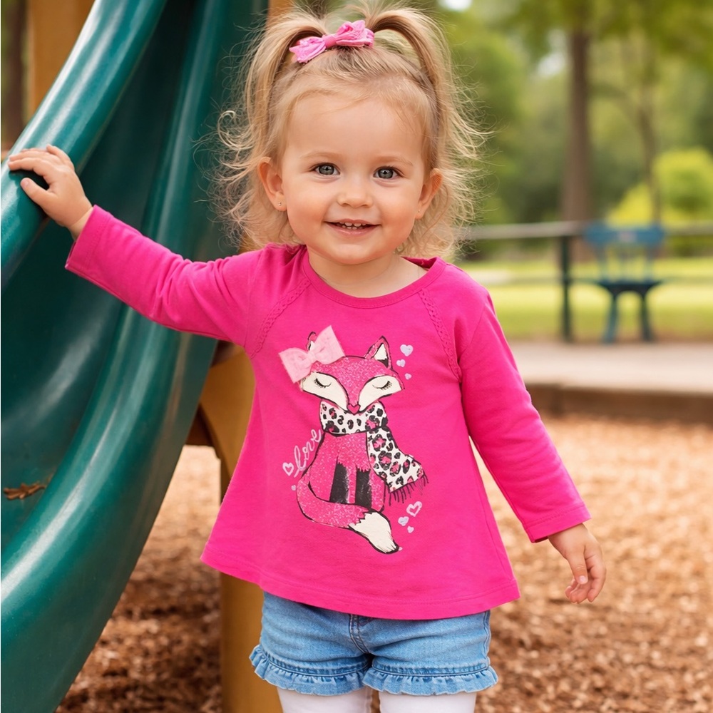 Children’s Place Pink Graphic Kids Top
